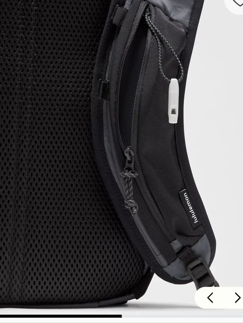 Lululemon All Sport Anchor & Black Backpack 10L - Lightweight Hiking Running
